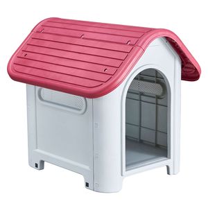 Casa perro Rundy rojo 59x75x66 cm Pet'S Fun