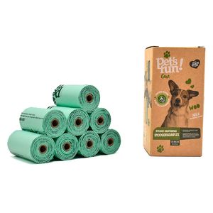 Bolsa sanitaria 120 unidades Biodegradables Pet'S Fun