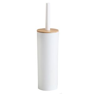 Cepillo de baño bambú y blanco Cotidiana