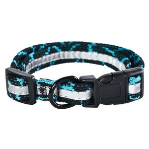 Collar reflectante L azul Pet'S Fun
