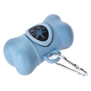 Dispensador + bolsa sanitaria celeste Pet'S Fun