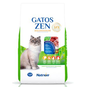 Alimento seco para gatos Zen sabor carne/pollo x7.5kg Nutrion