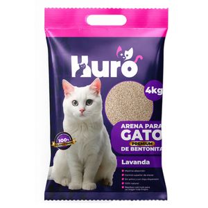 Arena sanitaria para gatos lavanda x4kg Kuro