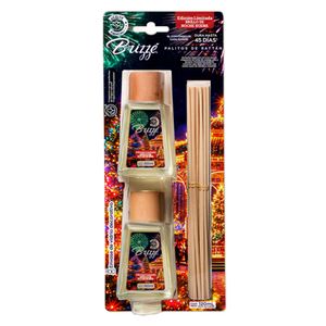 Ambientador palitos brillo de noche buena x120ml Brizze