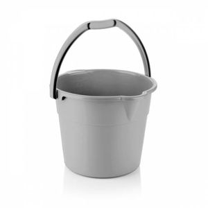 Balde 2 10L gris Ecológico