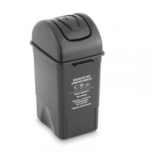 Papelera Vaiven 35 l Negra