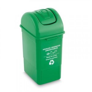 Papelera Vaiven 35 Lts Verde