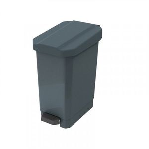 Caneca Papelera Pedal 10 Lt gris Perlado Estra