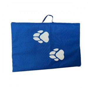 Colchoneta Mascota 60cmx84cm Azul Media