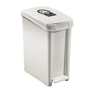 Basurero Pedal 10L Bl Aprov