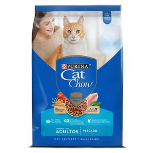 Alimento para gatos purina adulto sabor pescado x8kg Cat Chow