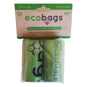 Bolsa ecológica recogedora 2 rollos x30bolsas Jarapets