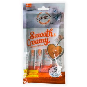 Snack para gatos smooth creamy cangrejo x60g Gnawlers