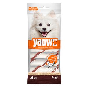 Snack para perro Stick rolls todas las etapas pollo x60g/6unid. Yaowo