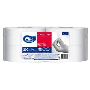 Papel higiénico 250m 4 rollos Elite Professional