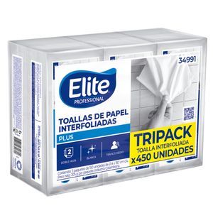 Toalla papel interfoliada blanco 450un Elite Professional