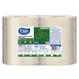 Toalla de papel rollo doble hoja 2 un. 100 m Elite Profesional