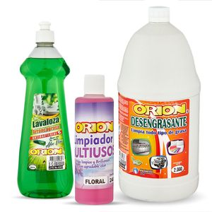 Pack Desengrasante 2000Ml + Lavaloza 800 Ml+ Multiusos 240 Ml