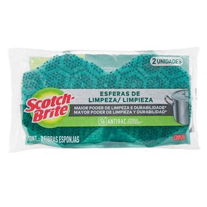 Esferas de limpieza x2und Scotch Brite