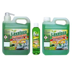 Lavaloza dispensador 2000 ml + recarga 2000 ml + lavaloza 240 ml Orión
