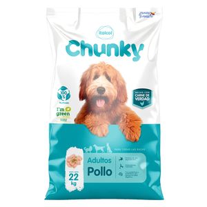 Alimento para perro adulto sabor pollo 22 kg Chunky